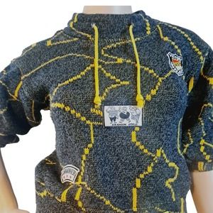 Y2K Super Cute vintage sweater half sleeve women's size small